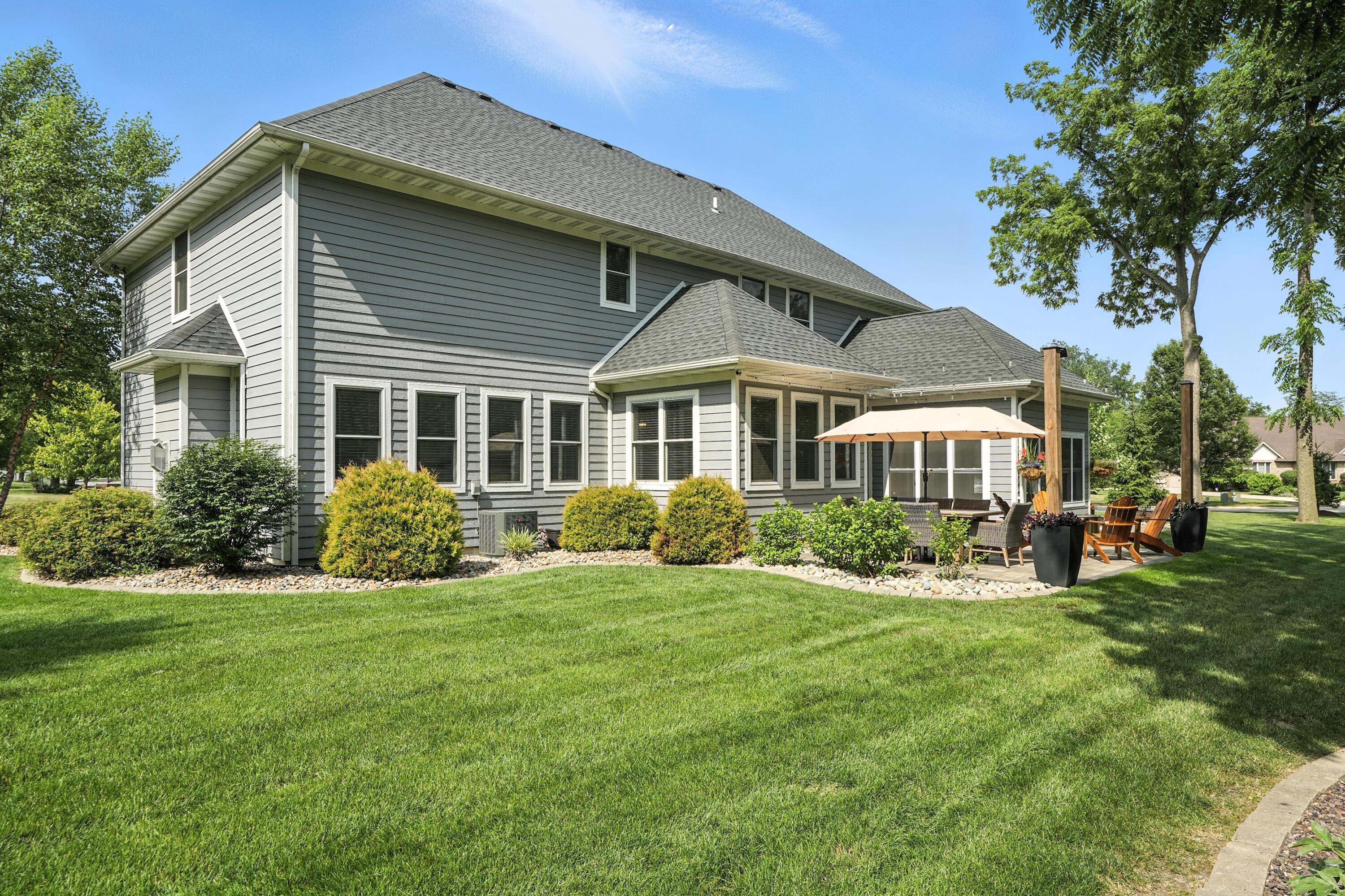 1285 Greenview Place Crown Point, IN 46307 - Photo 48 of 51 a front view of a house with a yard