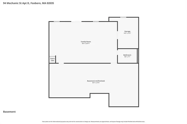 $675,000 | 94 Mechanic Street, Unit D, Foxboro, MA 02035