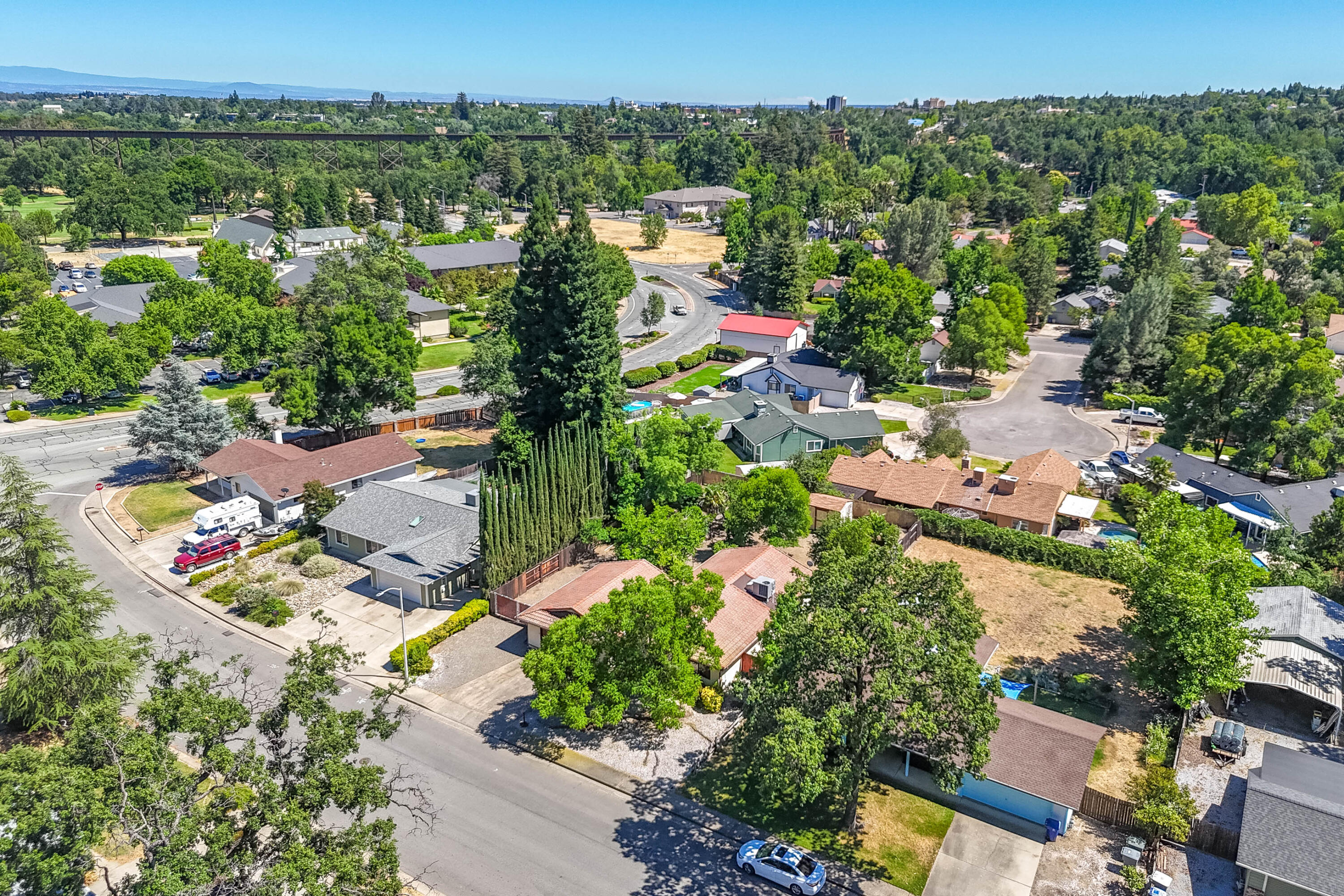 2285 Snow Lane Redding, CA 96003 - Photo 40 of 45 an aerial view of multiple house