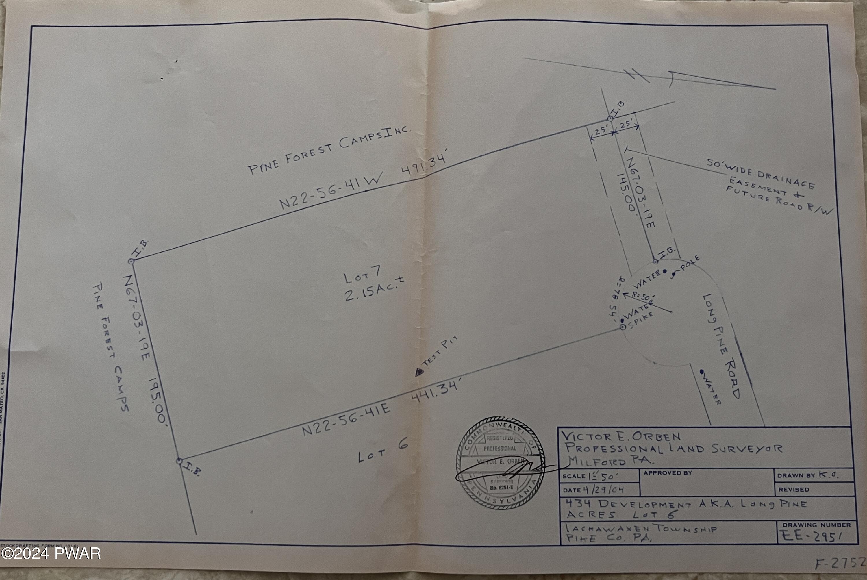 Lot 7 Long Pine Road Greeley, PA 18425 - Photo 2 of 2