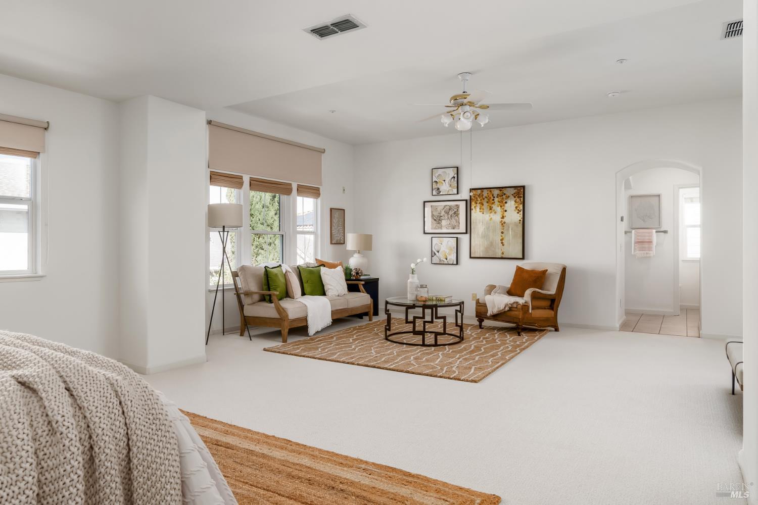 62 Richardson Road Novato, CA 94949 - Photo 15 of 26 a living room with furniture and wooden floor
