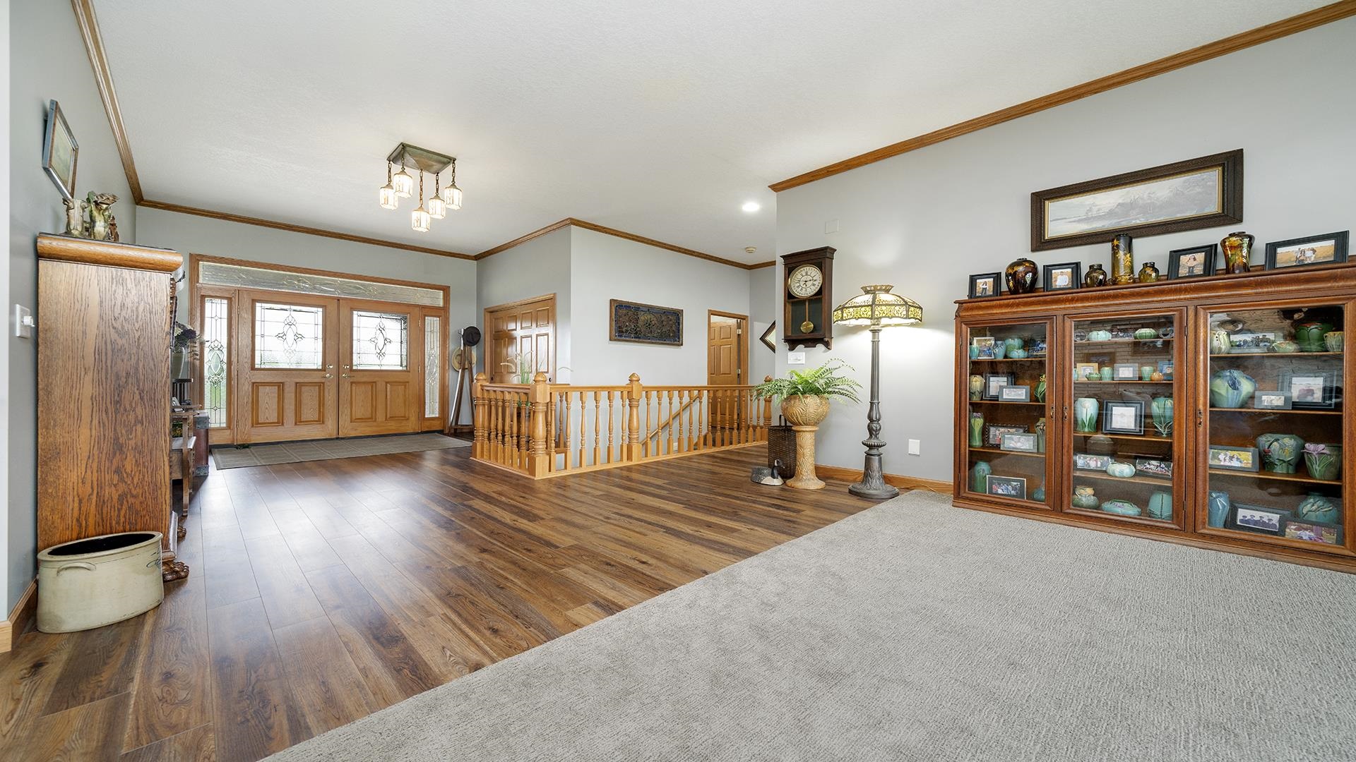 2765 West Pines Road Oregon, IL 61061 - Photo 16 of 79 a view of an empty room with window and wooden floor