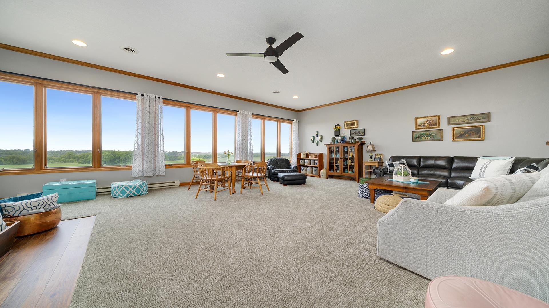 2765 West Pines Road Oregon, IL 61061 - Photo 4 of 79 a living room with furniture and a large window