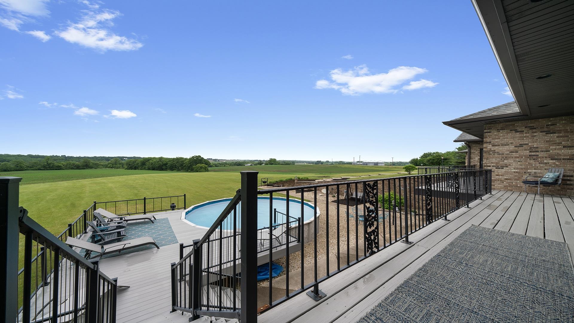 2765 West Pines Road Oregon, IL 61061 - Photo 55 of 79 a view of a balcony with lake view and mountain view