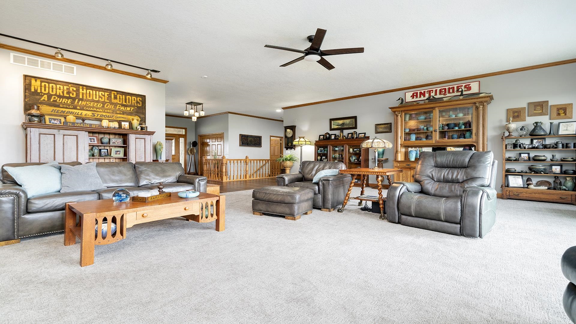 2765 West Pines Road Oregon, IL 61061 - Photo 8 of 79 a living room with furniture kitchen view and a large window