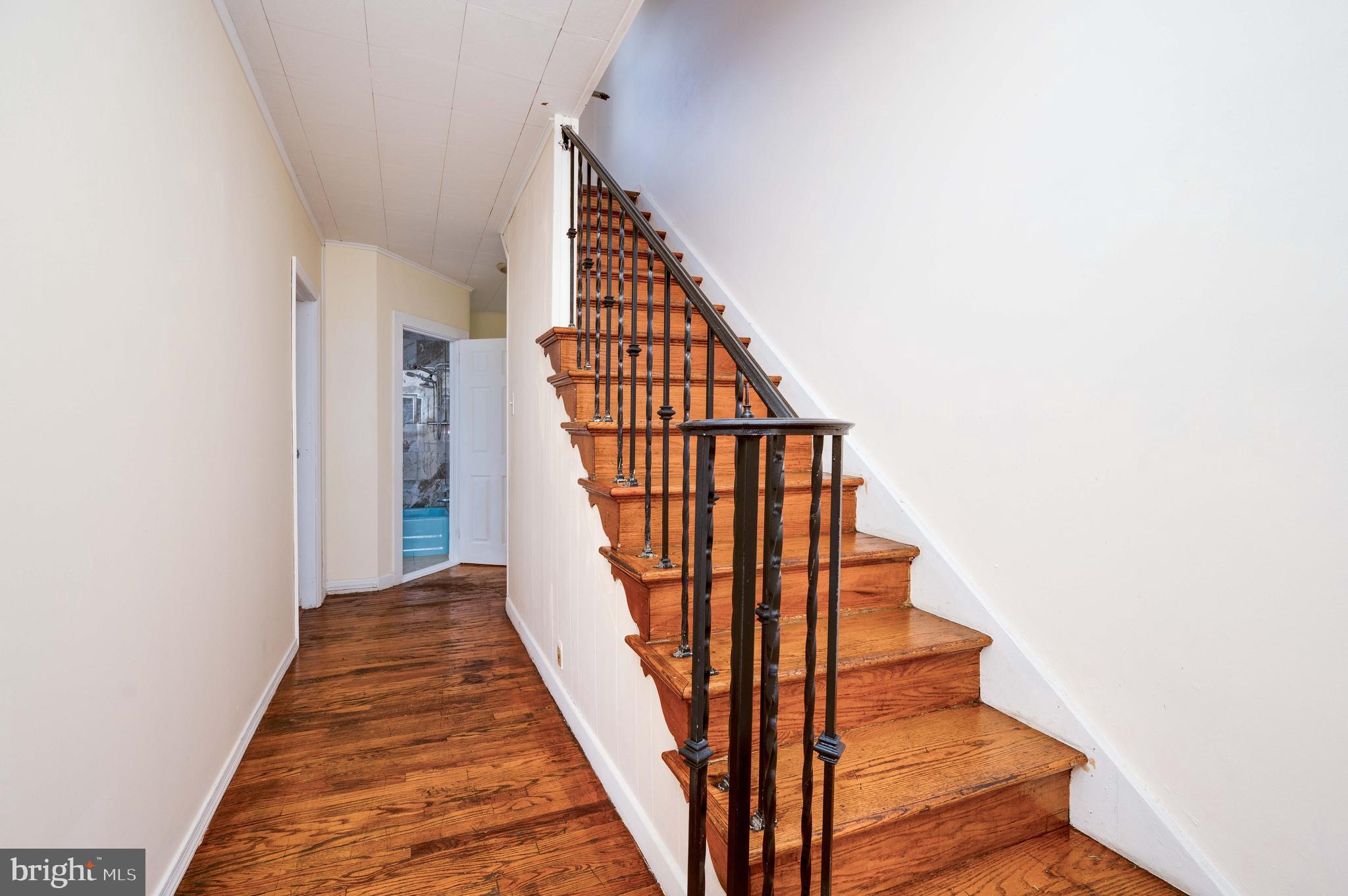 725 Madison Avenue Reading, PA 19601 - Photo 27 of 47 a view of entryway with wooden floor