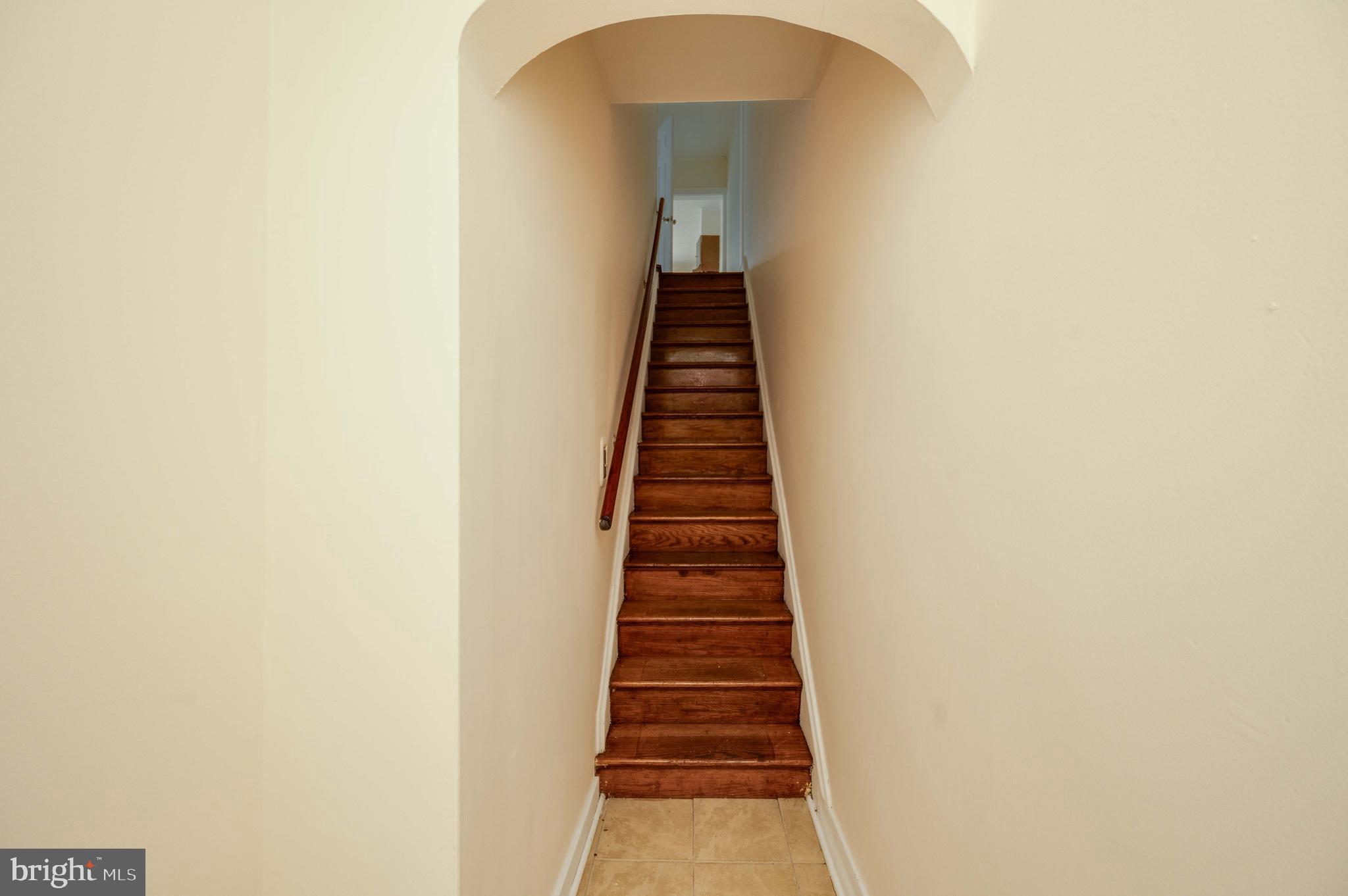 725 Madison Avenue Reading, PA 19601 - Photo 7 of 47 a view of a hallway with wooden floor
