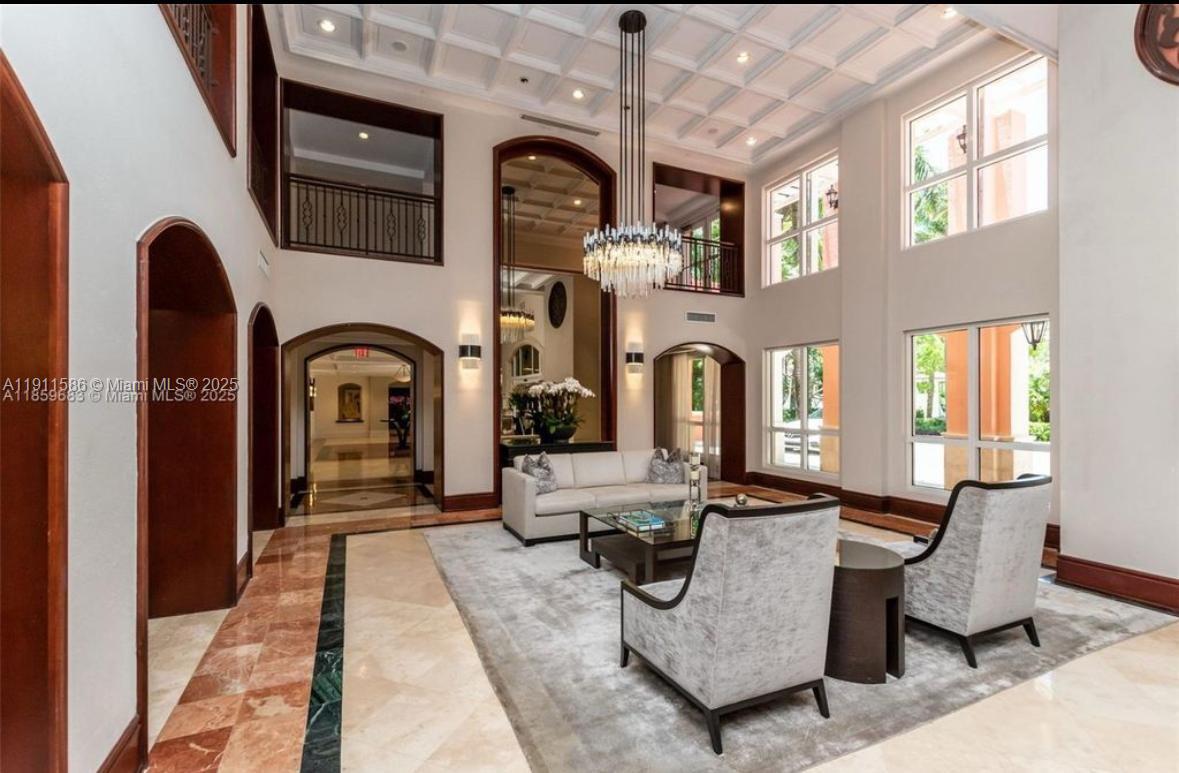 781 Crandon Boulevard, Unit 106 Key Biscayne, FL 33149 - Photo 20 of 20 a living room with fireplace furniture