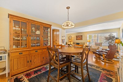 1654 Myers Chapel Road Hayesville, NC 28904 - Photo 18 of 60 a view of a dining room and livingroom view