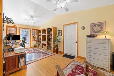 1654 Myers Chapel Road Hayesville, NC 28904 - Photo 20 of 60 a living room with furniture and a flat screen tv