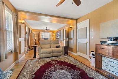 1654 Myers Chapel Road Hayesville, NC 28904 - Photo 33 of 60 a living room with furniture and a rug