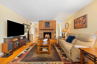 1654 Myers Chapel Road Hayesville, NC 28904 - Photo 8 of 60 a living room with furniture and a flat screen tv