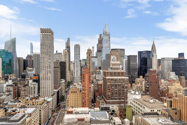a balcony with city view