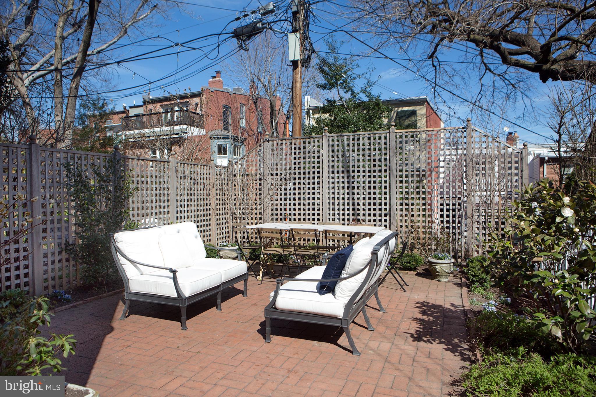 14 4th Street Southeast Washington, DC 20003 - Photo 20 of 60 Landscaped Rear Yard East