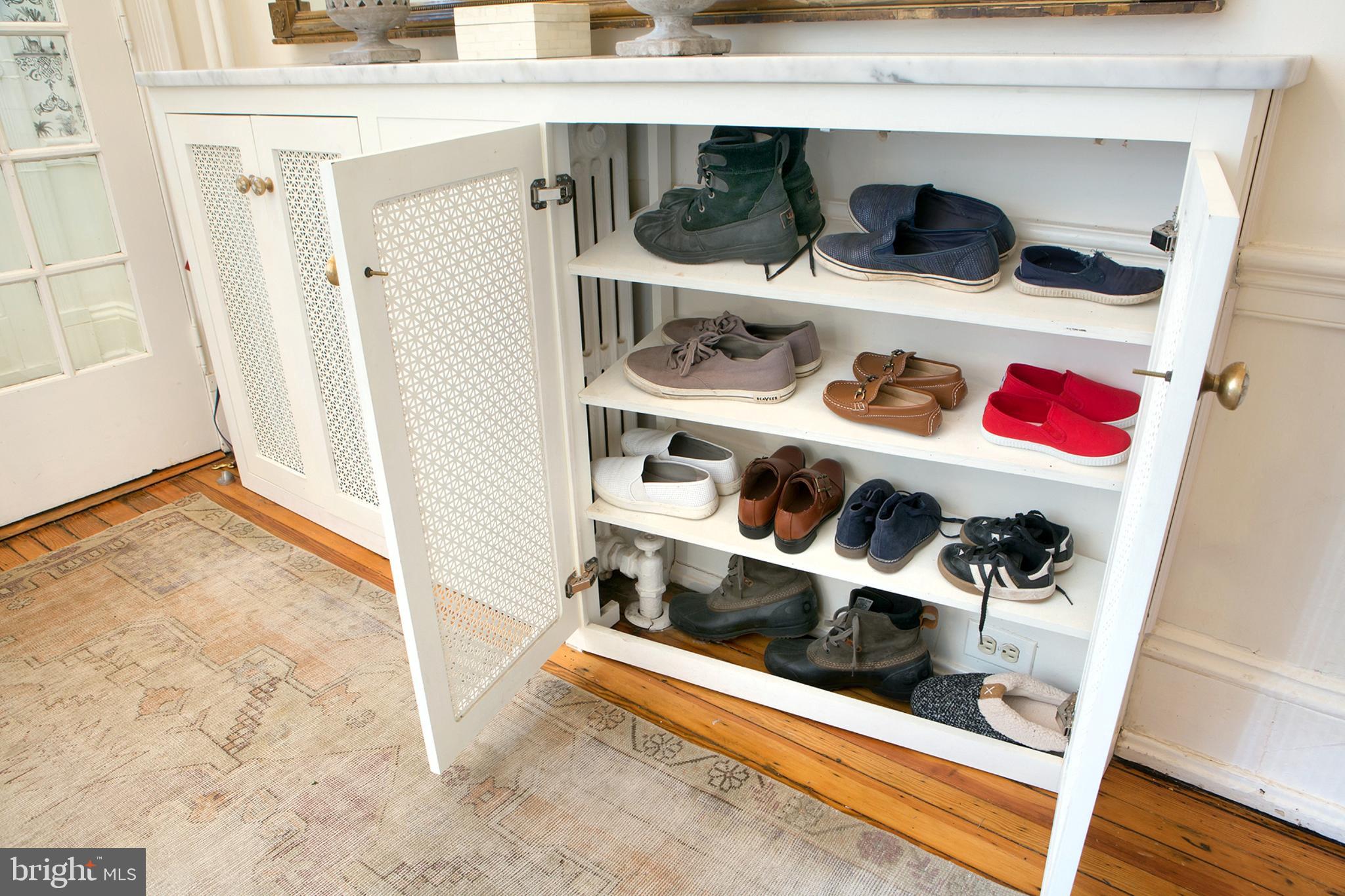14 4th Street Southeast Washington, DC 20003 - Photo 31 of 60 Main Level Entry Hall Shoe Closet