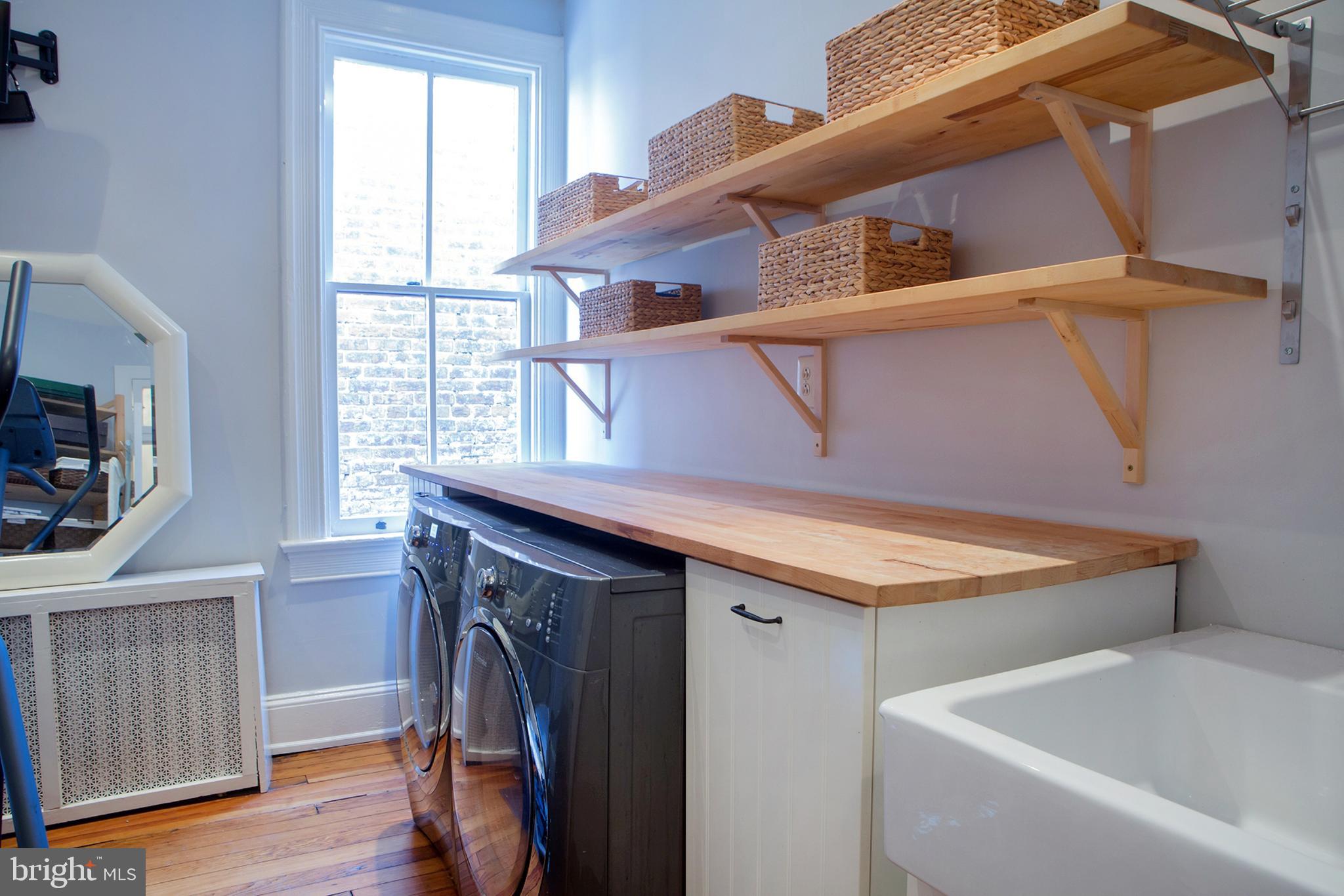 14 4th Street Southeast Washington, DC 20003 - Photo 49 of 60 Upper Level Dedicated Laundry Room South