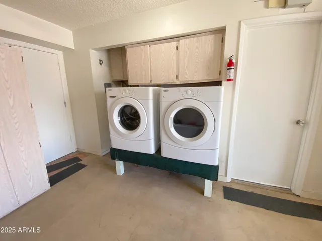 a view of a storage & utility room