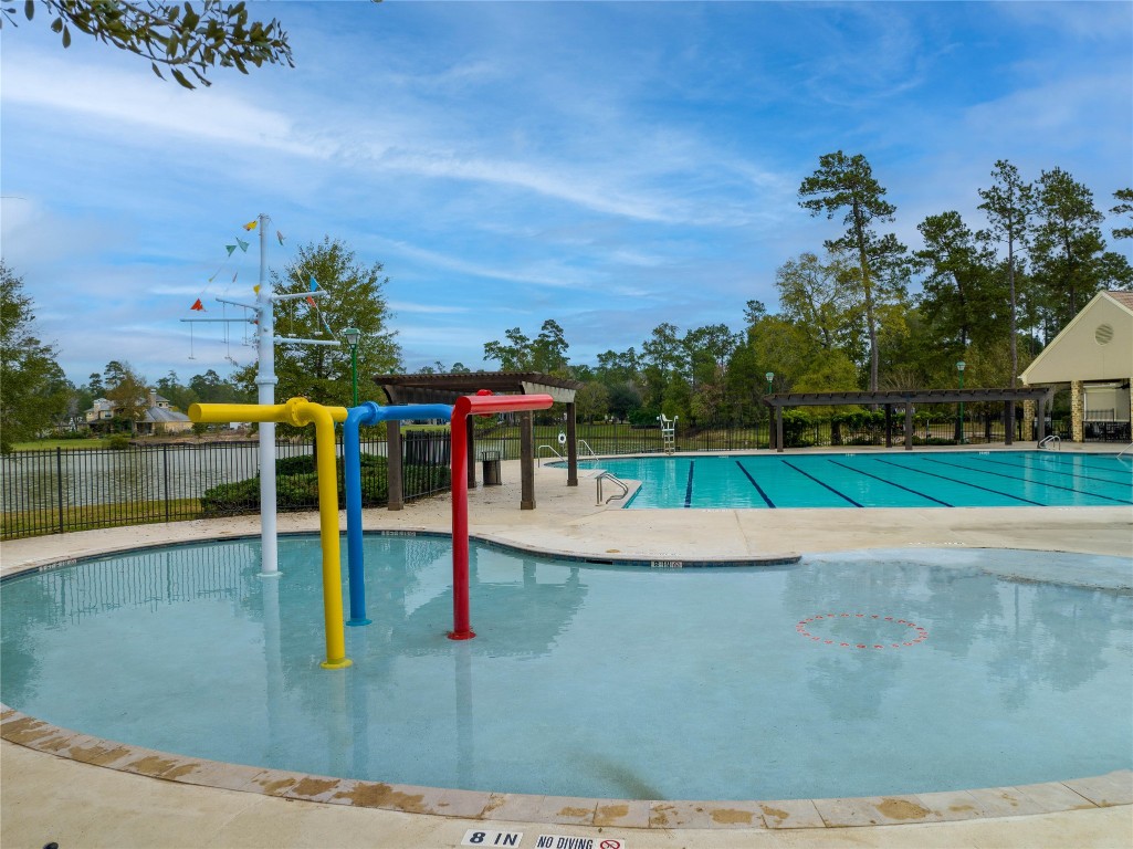 4227 Maple Rapids Lane Spring, TX 77386 - Photo 10 of 16 a view of a swimming pool