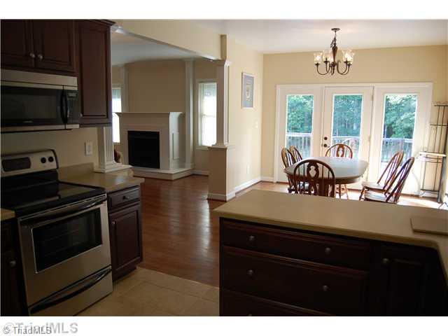 2725 Rowe Road Lexington, NC 27295 - Photo 5 of 16 Kitchen. Picture yourself preparing meals in this bright, open kitchen with a great view of private back yard and deck area.