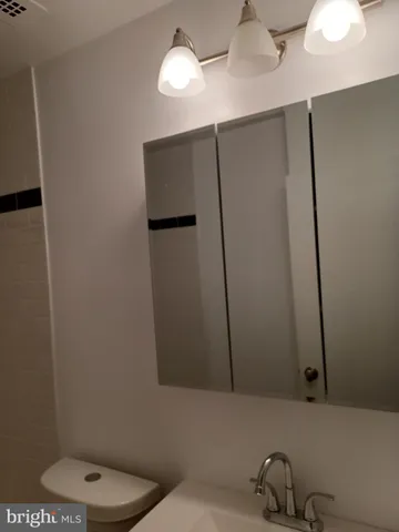 a bathroom with a sink and a toilet