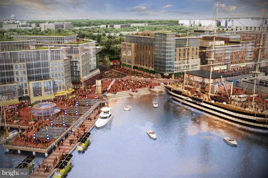 1425 4th Street Southwest, Unit M3 Washington, DC 20024 - Photo 4 of 22 a view of a city with tall buildings