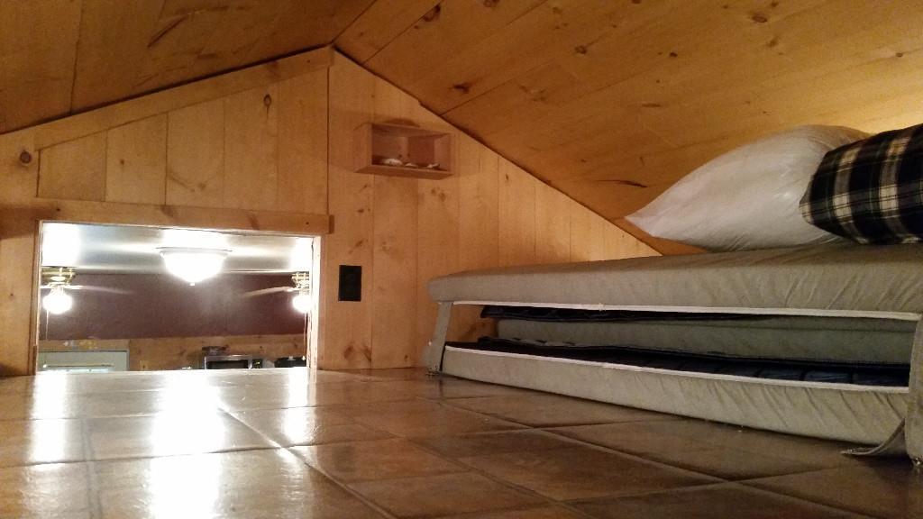 75 Campground Road North Anson, ME 04958 - Photo 15 of 31 another shot of the sleeping loft,...