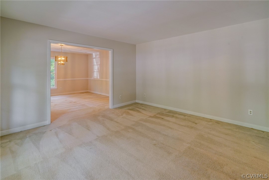 3909 Cheyenne Road Richmond, VA 23235 - Photo 15 of 47 an empty room with a empty space and window
