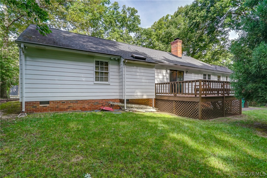 3909 Cheyenne Road Richmond, VA 23235 - Photo 39 of 47 a house view with a garden space