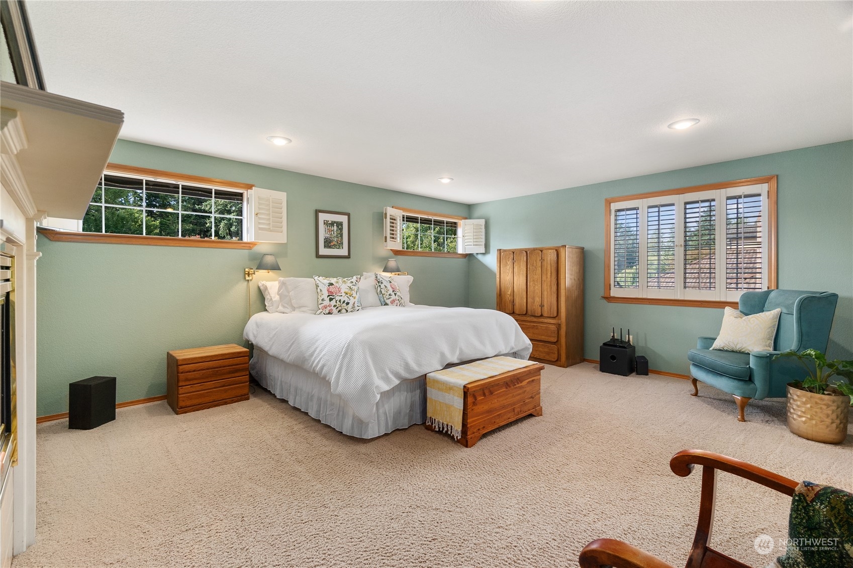 2540 Walnut Loop Northwest Olympia, WA 98502 - Photo 19 of 30 a bedroom with a bed chair and window