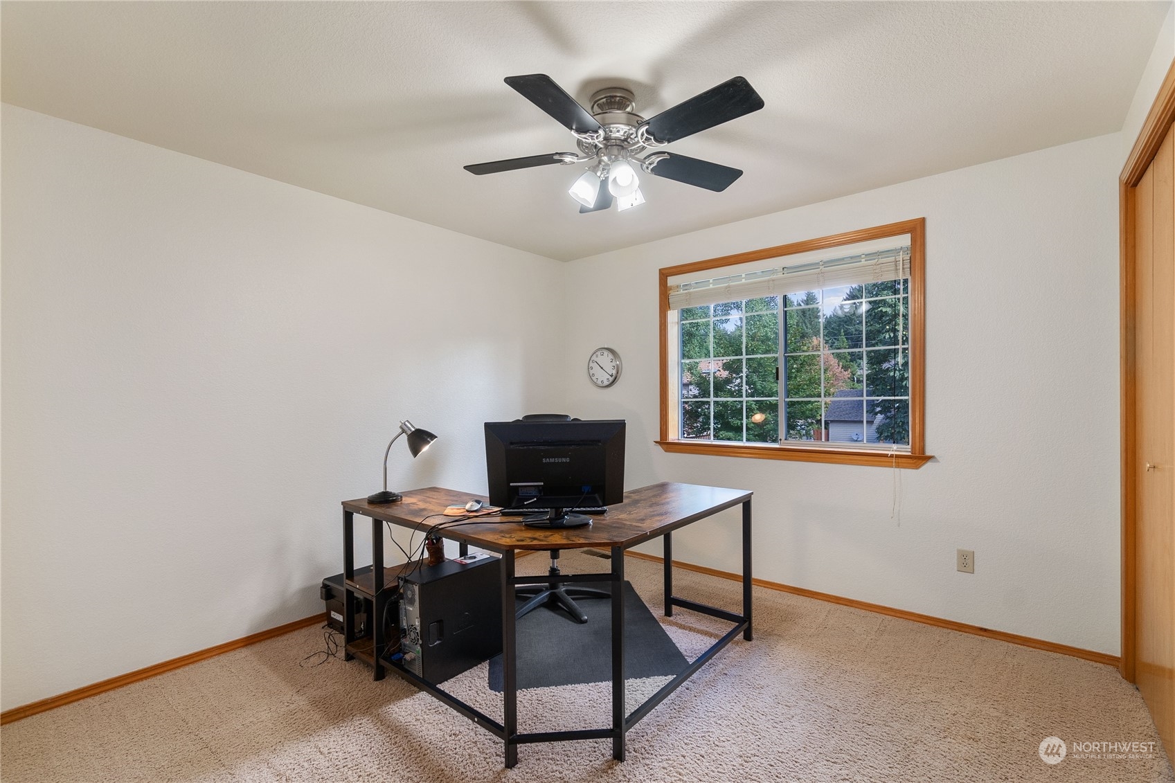 2540 Walnut Loop Northwest Olympia, WA 98502 - Photo 25 of 30 a work room with furniture and a window