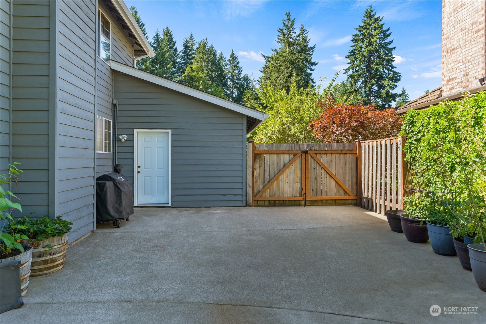 2540 Walnut Loop Northwest Olympia, WA 98502 - Photo 29 of 30 a view of backyard with seating space and trees