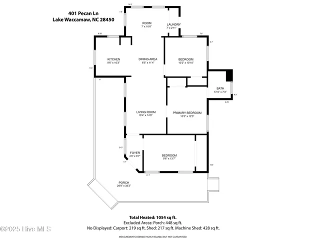 $122,900 | 401 Pecan Lane, Lake Waccamaw, NC 28450