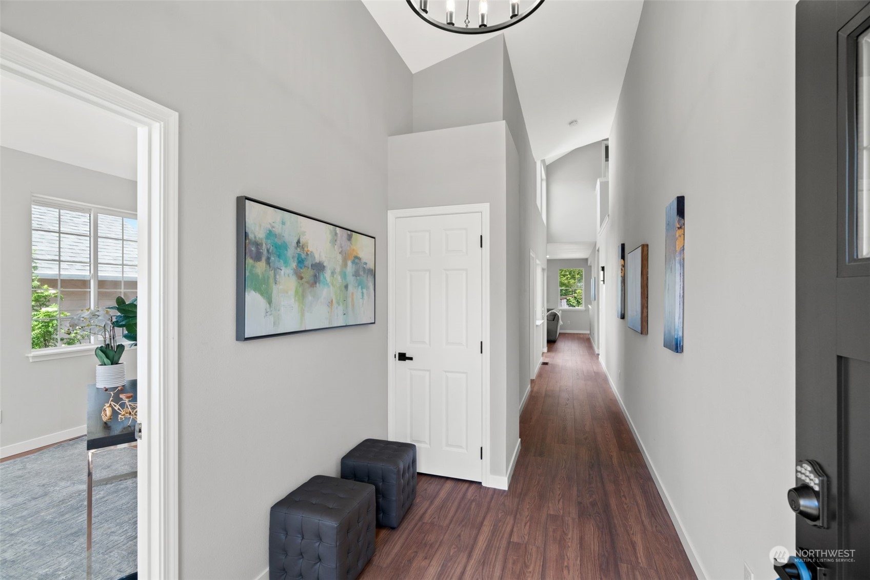 1208 South 35th Street Renton, WA 98055 - Photo 6 of 26 a view of entryway with wooden floor