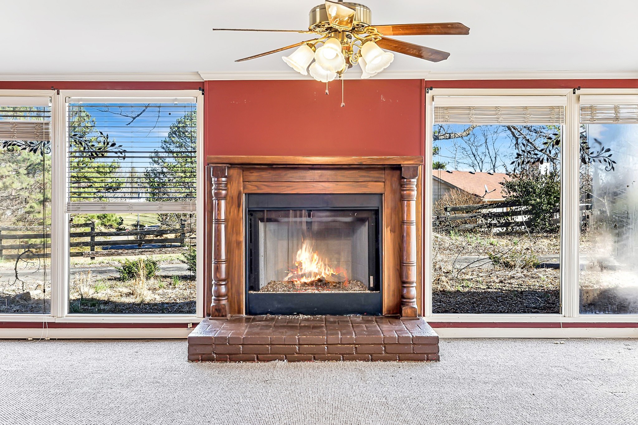1170 Jim Read Road Ashland City, TN 37015 - Photo 18 of 39 a living room with fireplace