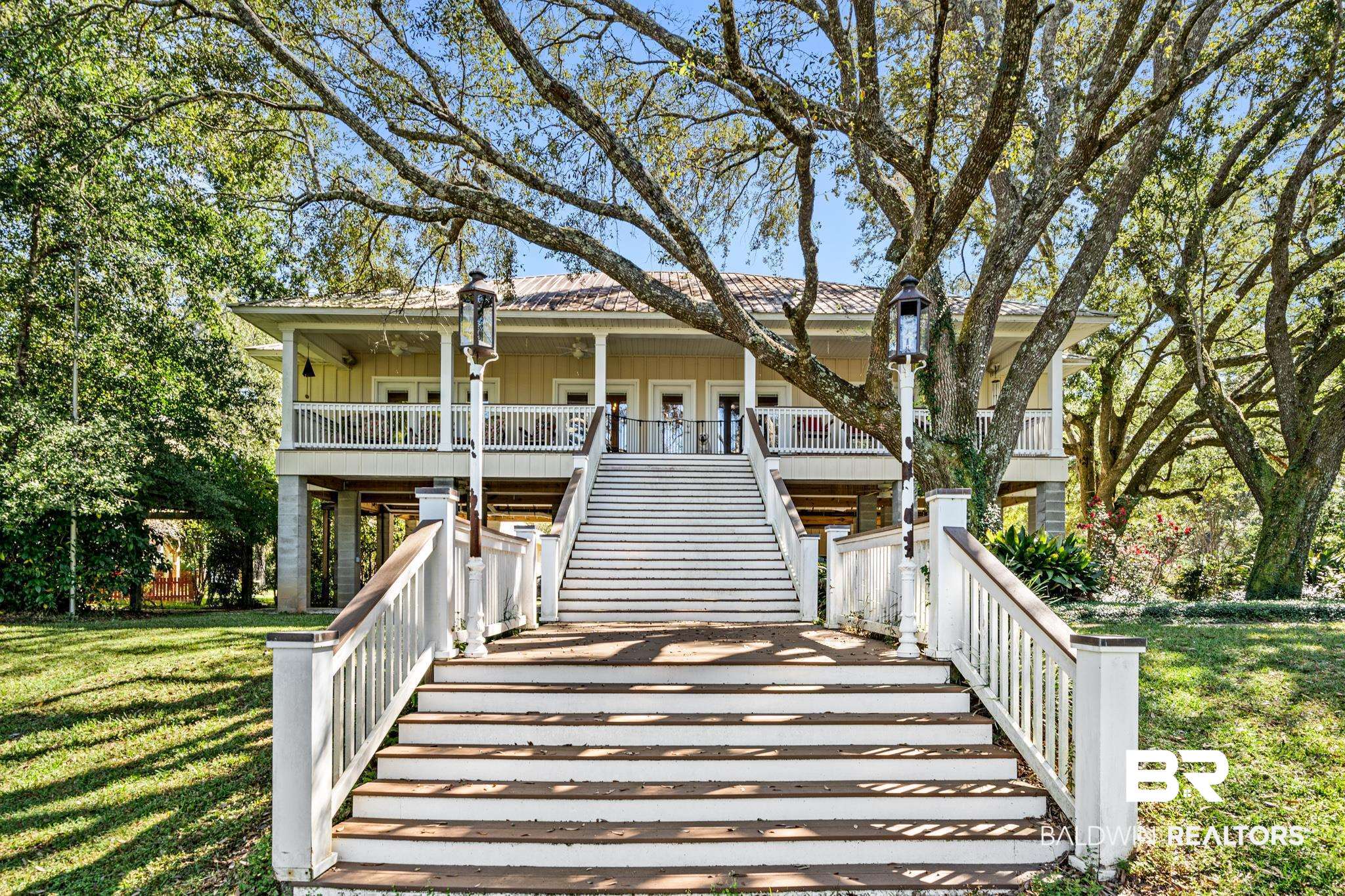 17375 River Road Summerdale, AL 36580 - Photo 5 of 47 Picturesque stairs to porch