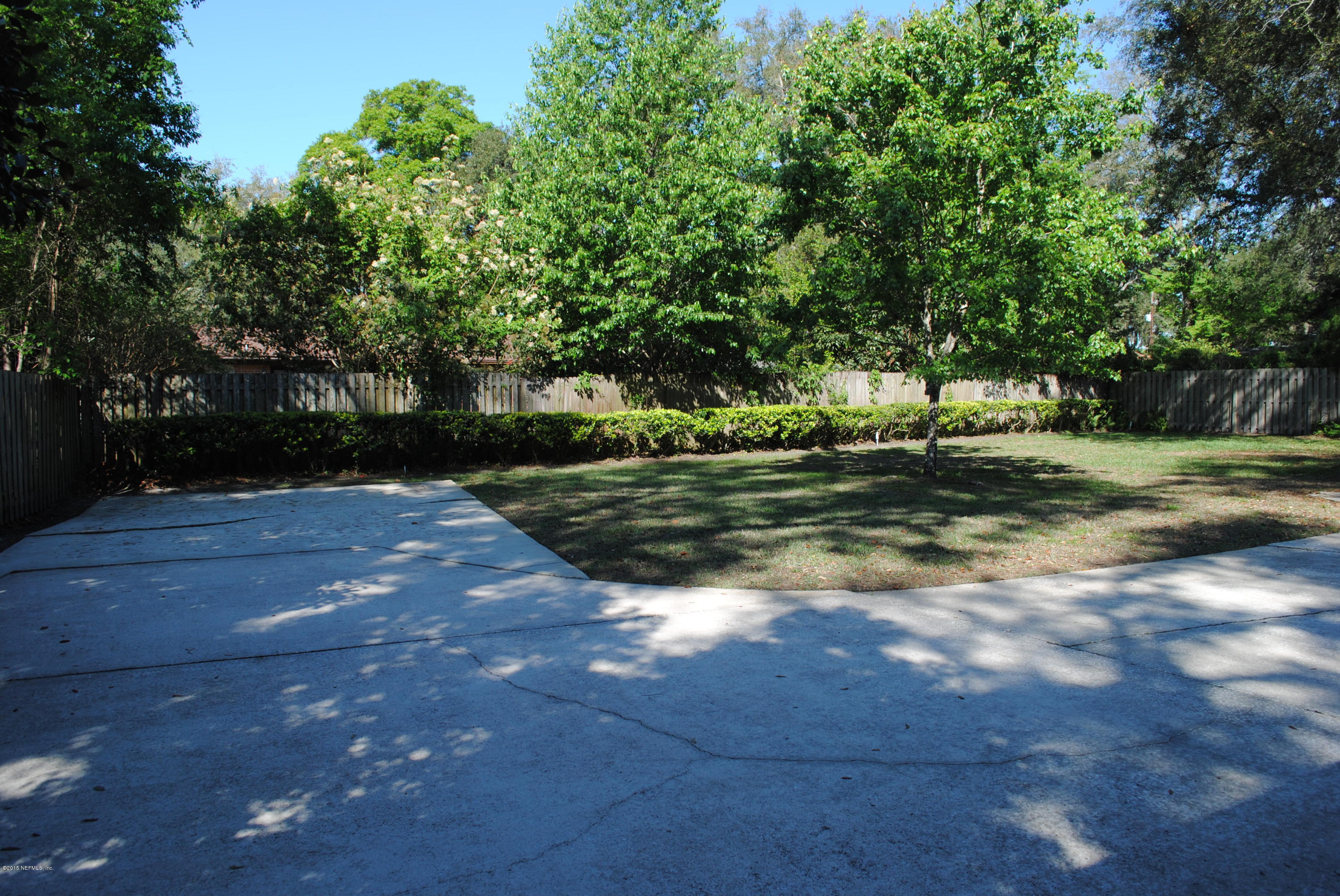 3354 Sequoia Road Orange Park, FL 32073 - Photo 4 of 27 Rear Portion of Driveway to Backyard