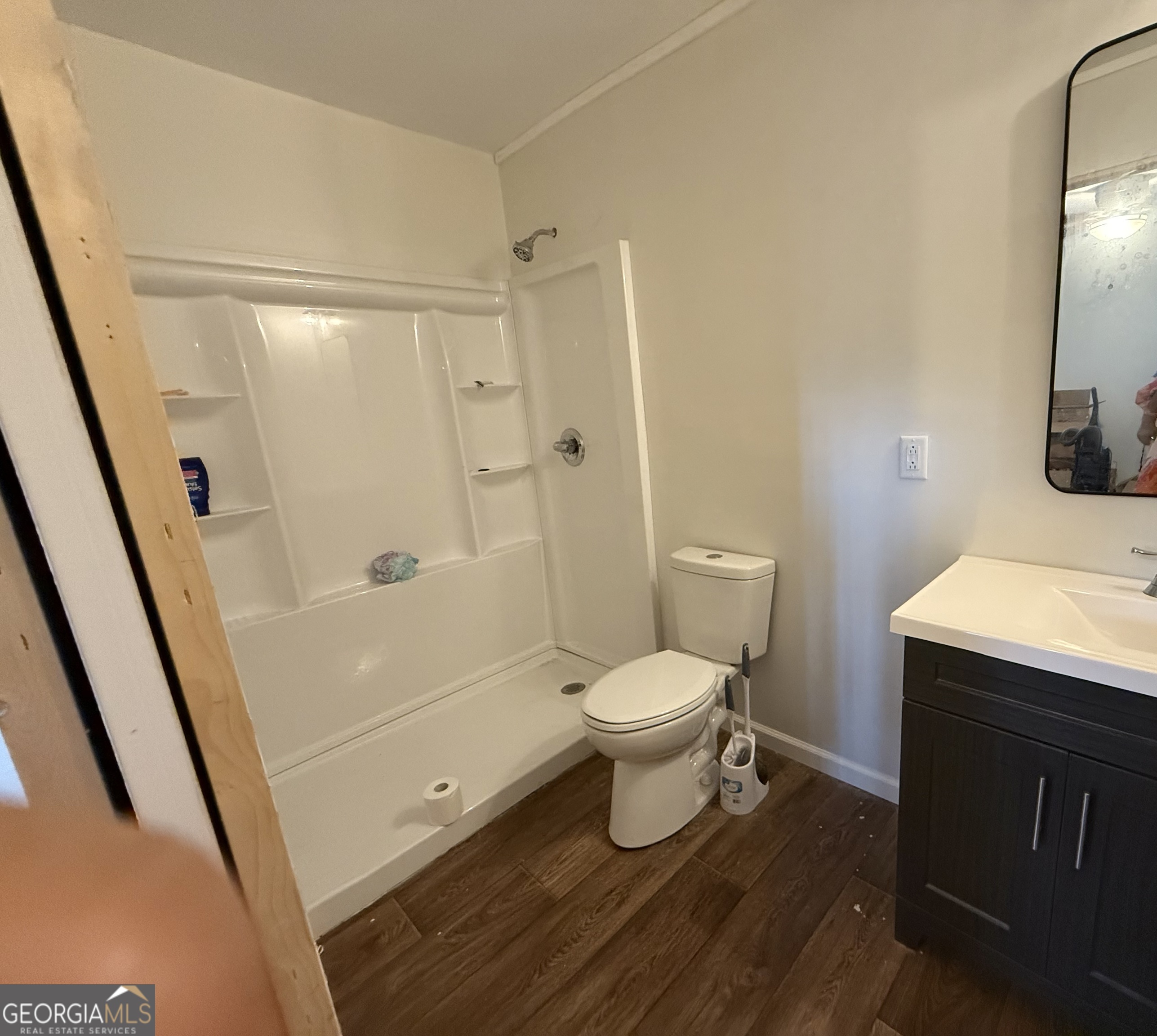 1550 Adabelle Road South Register, GA 30452 - Photo 11 of 20 a bathroom with a toilet and a shower