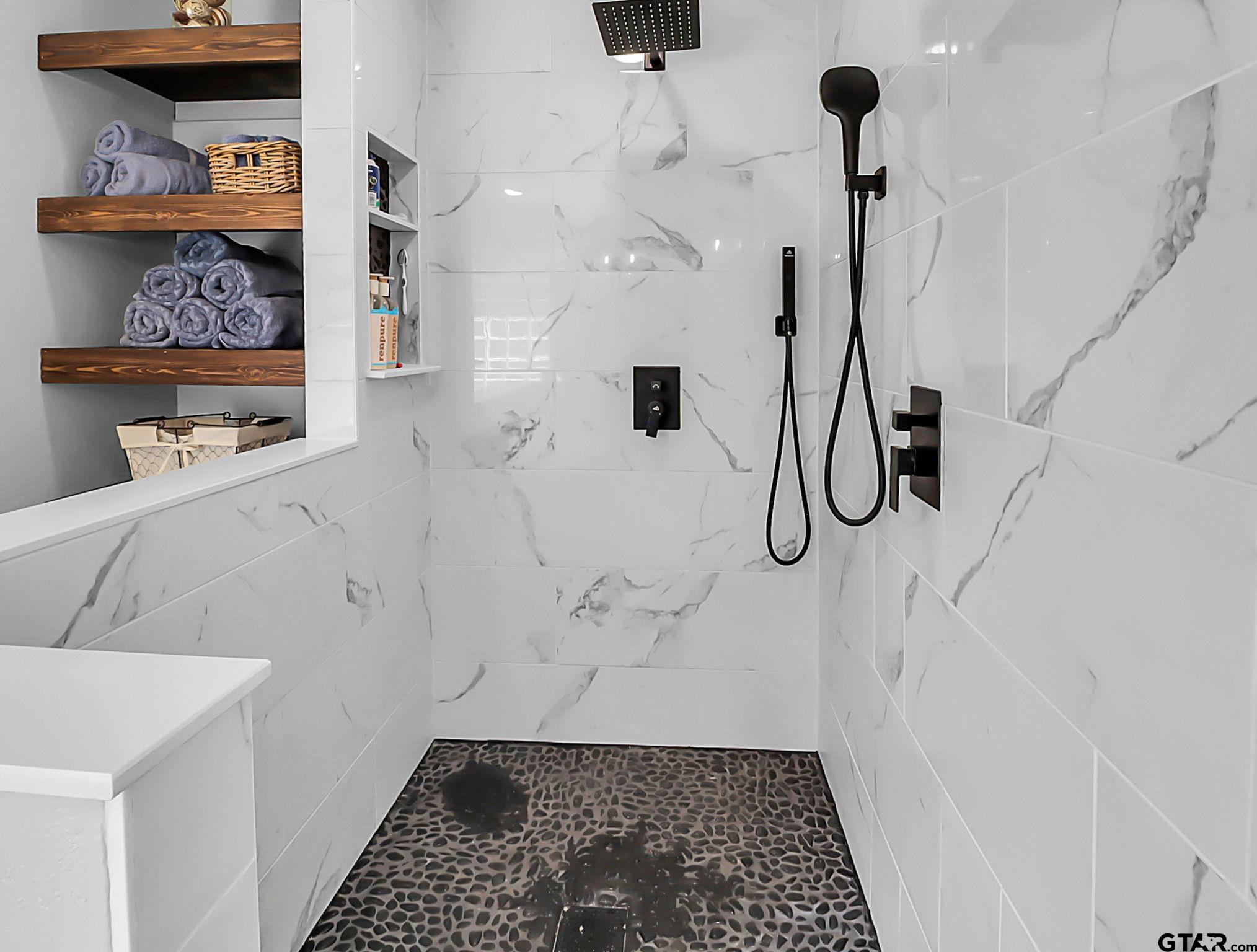 307 Roesch Road Hallsville, TX 75650 - Photo 5 of 40 a bathroom with a shower