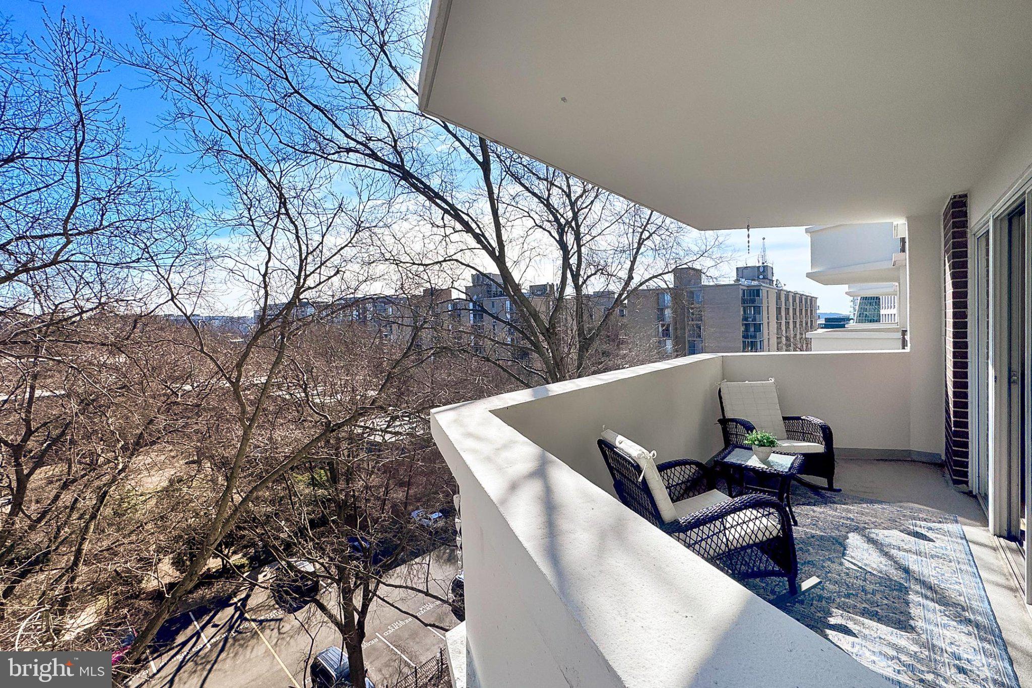 700 7th Street Southwest, Unit 730 Washington, DC 20024 - Photo 14 of 56 a view of balcony and patio