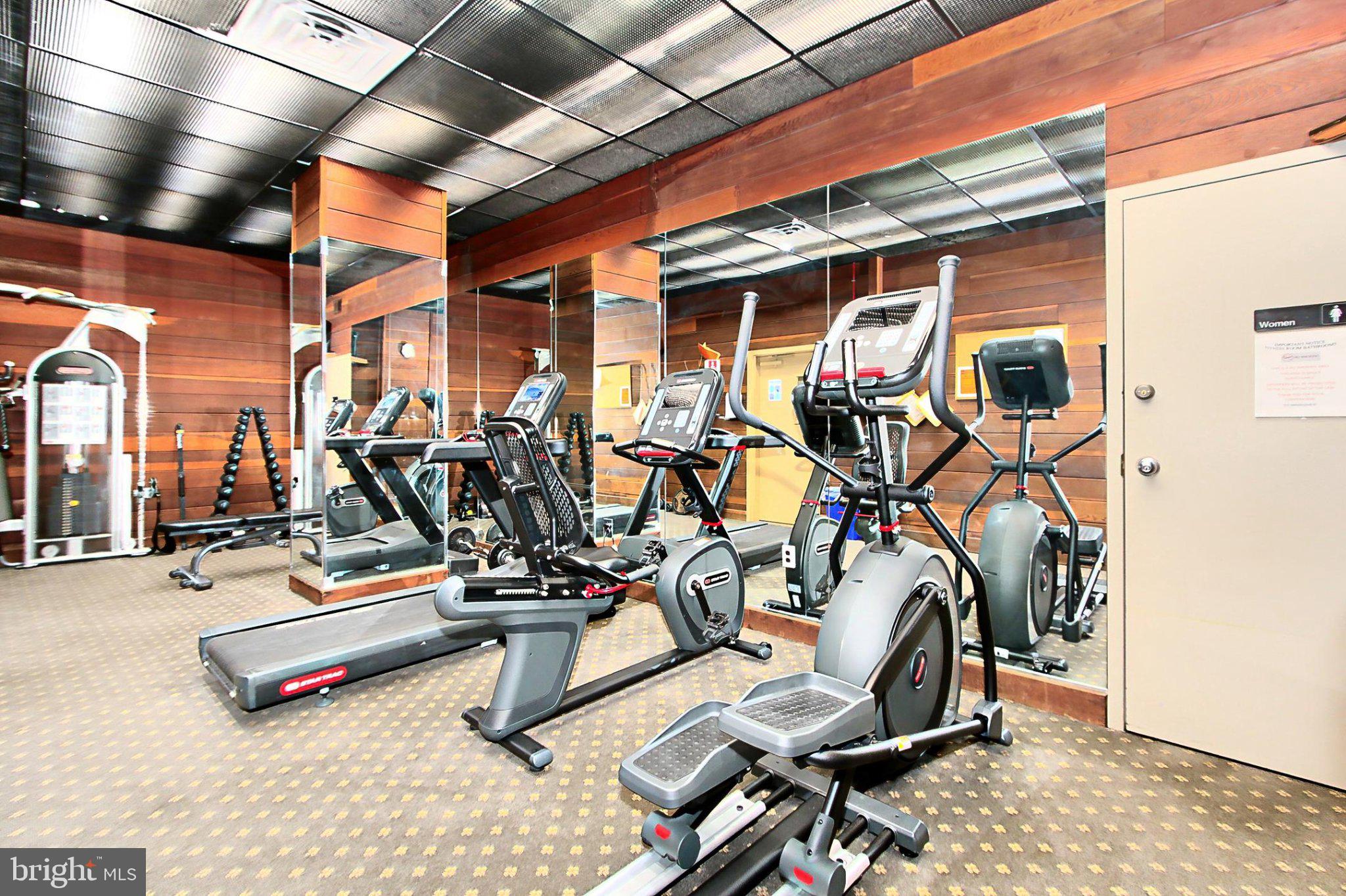 700 7th Street Southwest, Unit 730 Washington, DC 20024 - Photo 22 of 56 a view of a room with gym equipment