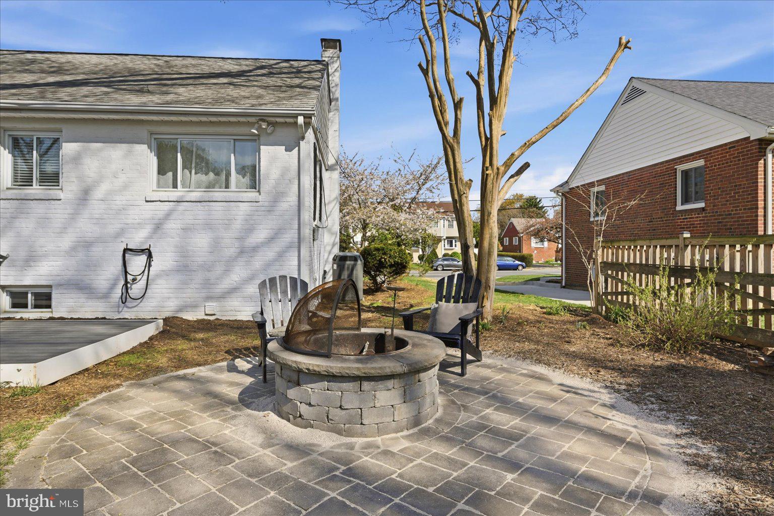 6020 Amherst Avenue Springfield, VA 22150 - Photo 42 of 56 Fire pit and seating area