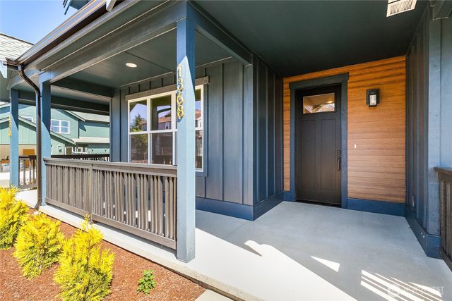a view of porch with a porch