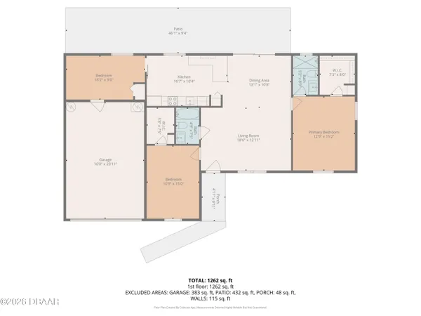 $288,900 | 2425 Royal Palm Drive, Edgewater, FL 32141