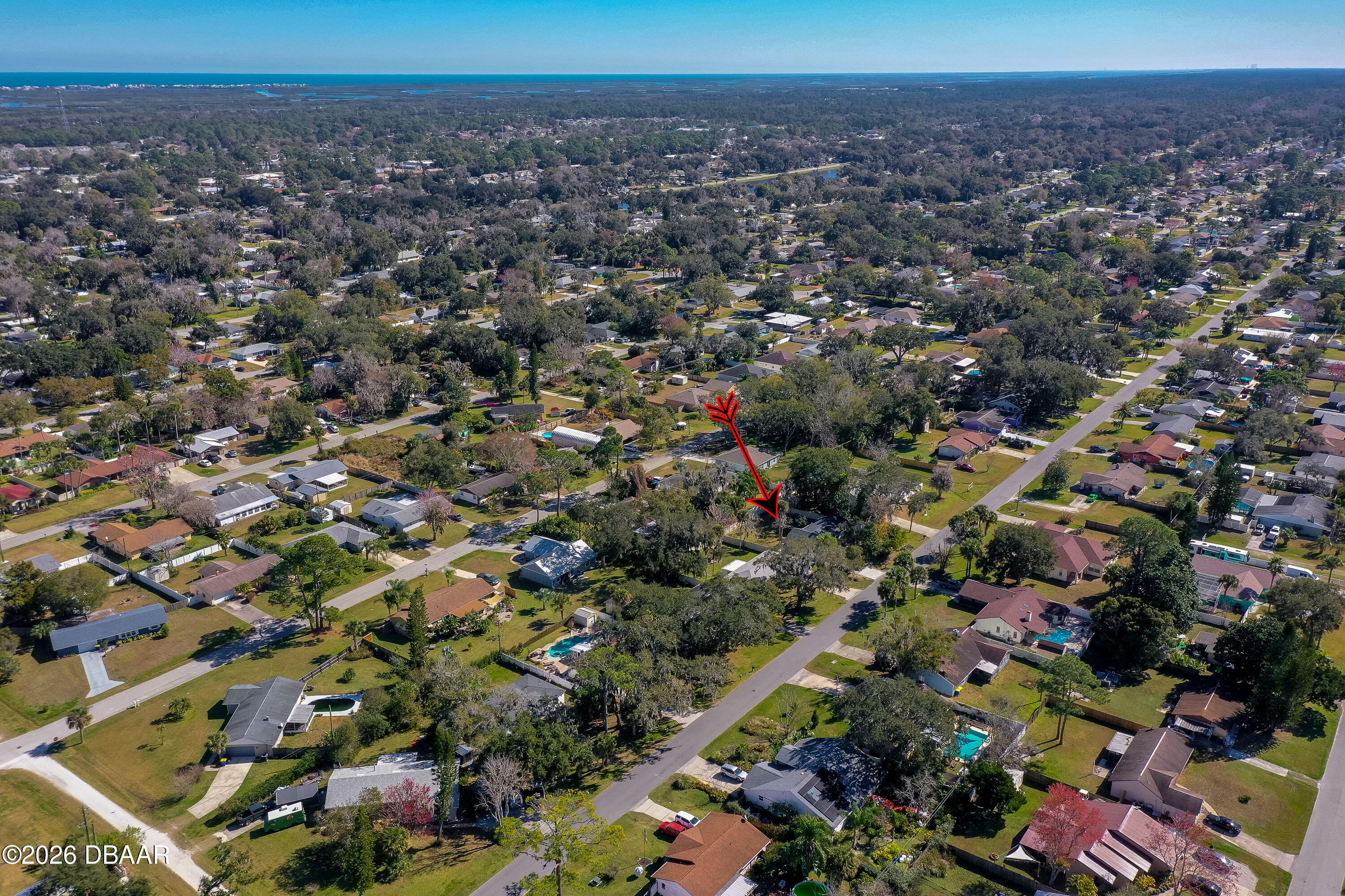 2425 Royal Palm Drive Edgewater, FL 32141 - Photo 41 of 41 an aerial view of multiple house