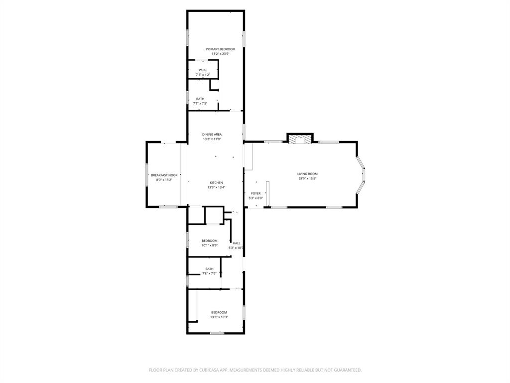 1500 County Road 404 Comanche, TX 76442 - Photo 37 of 39 a picture of floor plan