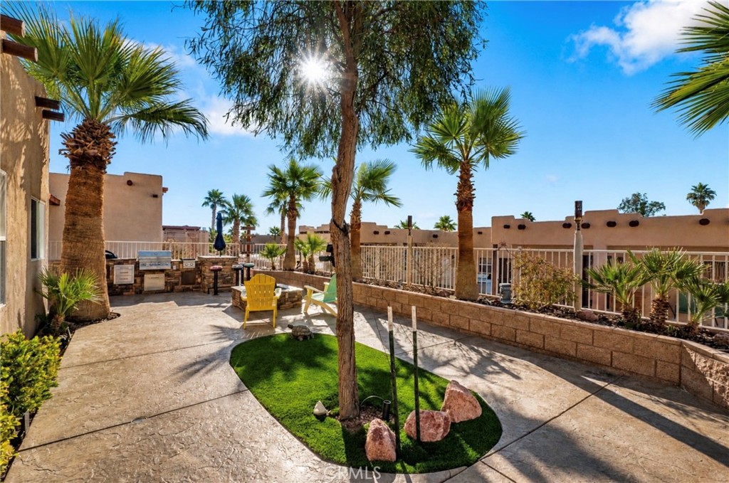 1188 Beach Drive Needles, CA 92363 - Photo 25 of 41 a view of a terrace with sitting area