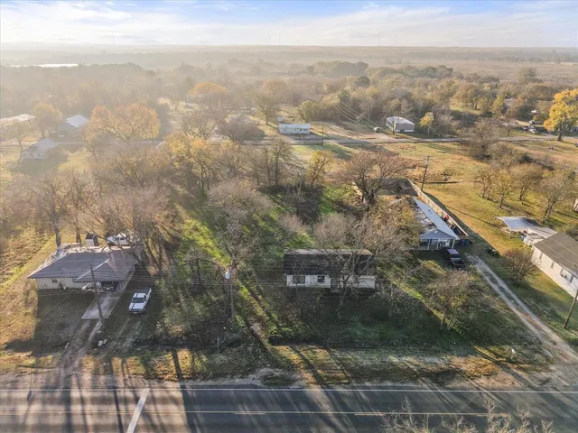 a view of city and mountain