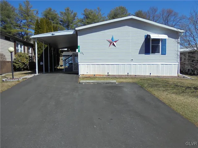 a view of a house with a patio