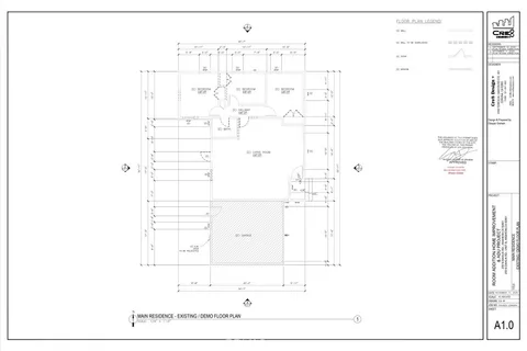 a view of a room with wooden walls