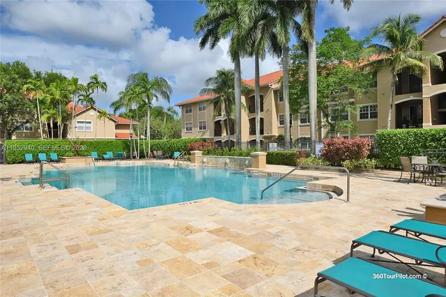 a view of swimming pool and lake view